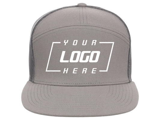 Crowns by Lids Birdie 7-Panel Trucker - Charcoal