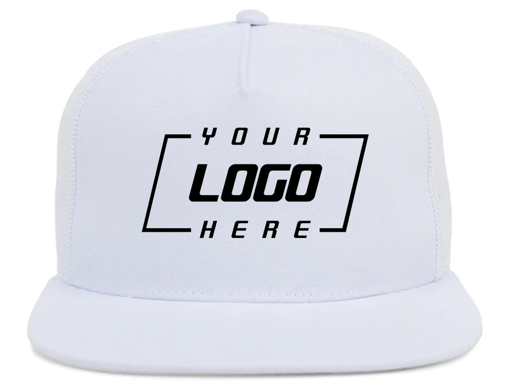 Crowns by Lids Essential 5-Panel Trucker - White