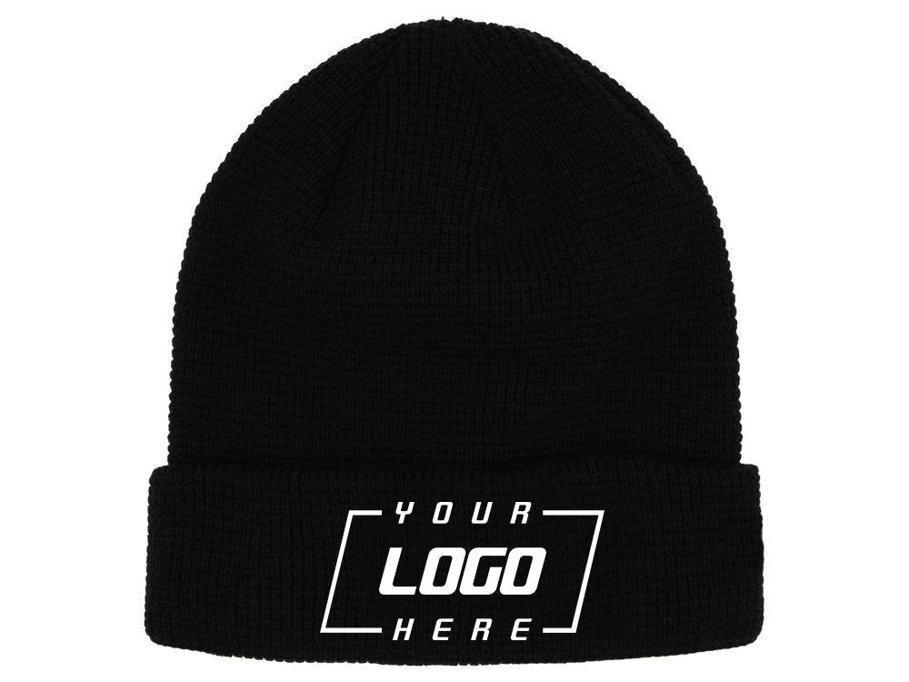 New Era Blank Cuff Knit - Black
