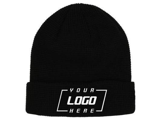 New Era Blank Cuff Knit - Black