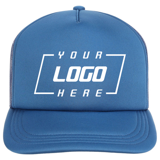 Crowns By Lids Screen Foam Trucker Cap - Teal