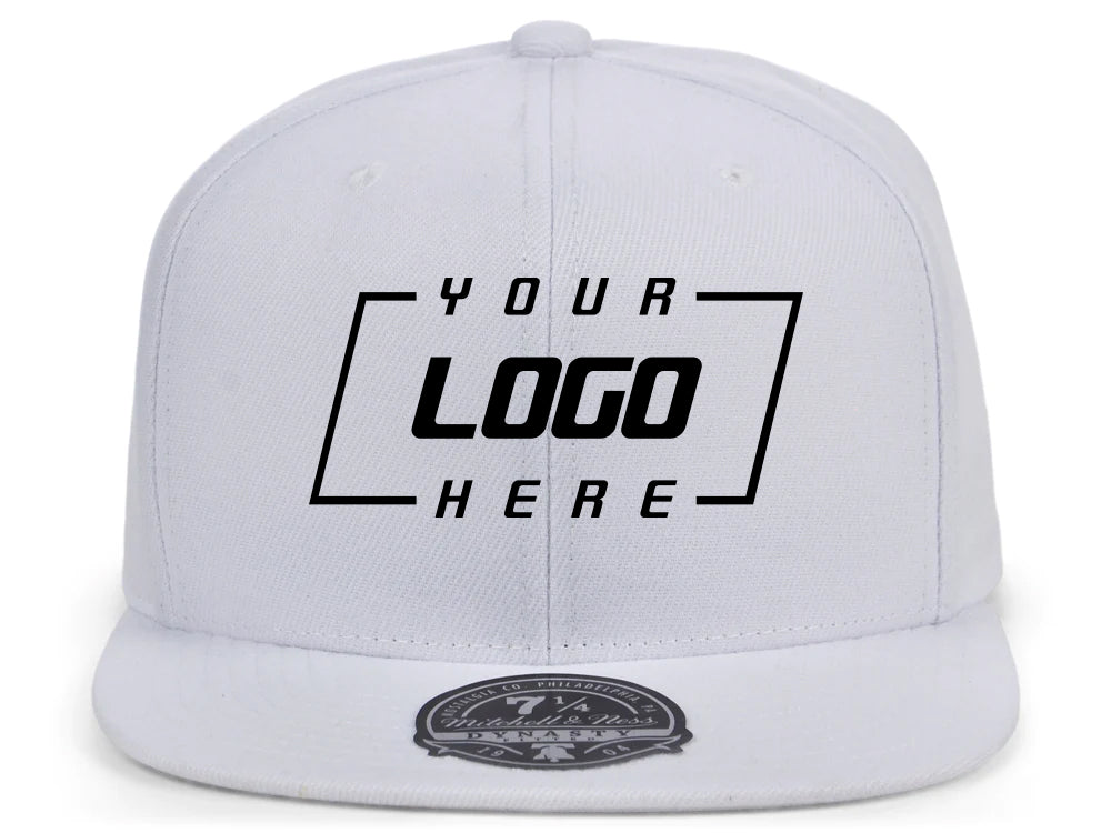 Mitchell & Ness Blank Fitted - White