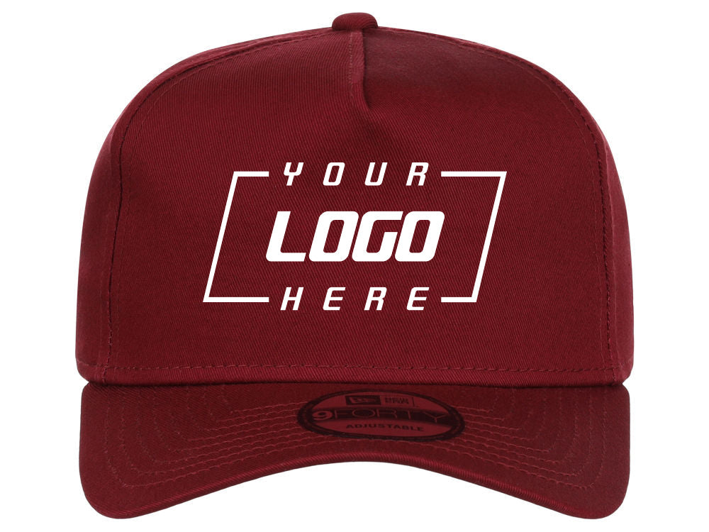 New Era A-Frame 9FORTY Snapback - Cardinal Red