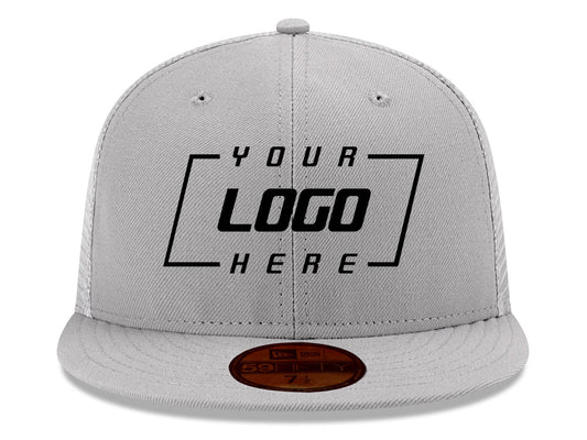 New Era Custom 59FIFTY Trucker - Grey