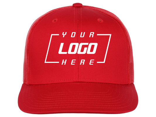Crowns By Lids Slam Dunk Trucker Cap - Red/Red