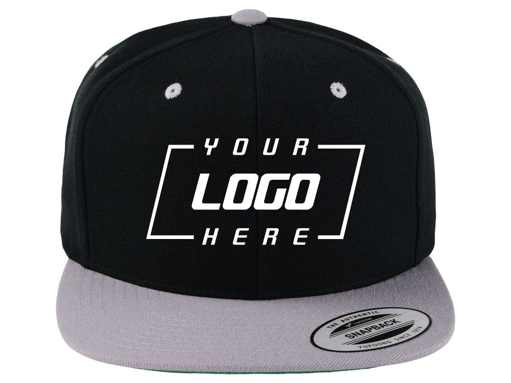 YP Classics 2-Tone Snapback - Black/Silver