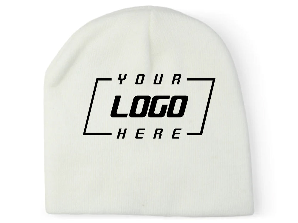 Solid Non Cuff Knit - White