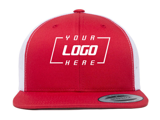 YP Classics Fan Trucker - Red/White