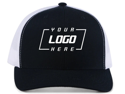 YP Classics Fan Trucker - Black/White