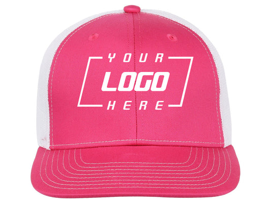 Crowns By Lids Slam Dunk Trucker Cap - Pink/White