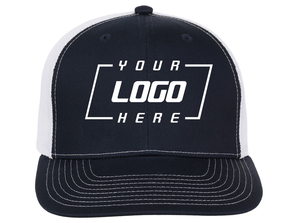 Crowns By Lids Slam Dunk Trucker Cap - Navy/White