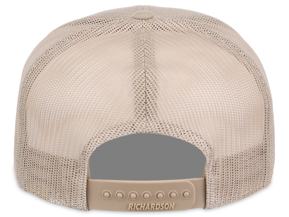 Richardson 168 7 Panel Trucker - Khaki/Brown