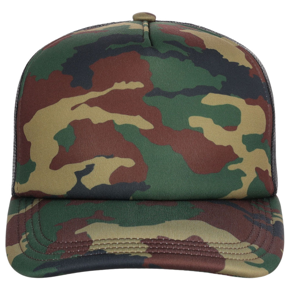 Crowns By Lids Screen Foam Trucker Cap - Camo