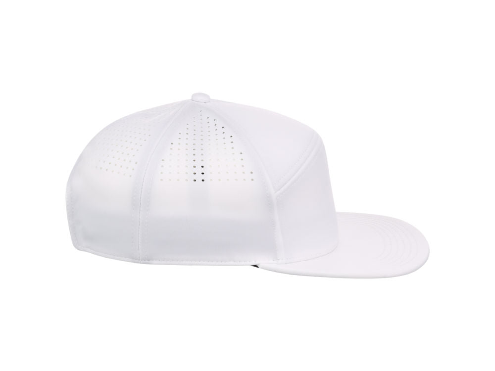 Crowns By Lids Driver 6-Panel Tech Cap - White