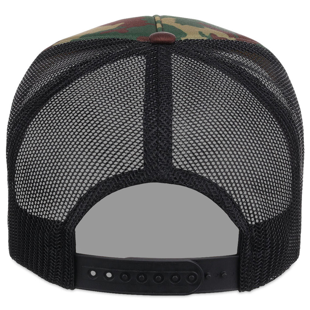 Crowns By Lids Screen Foam Trucker Cap - Camo
