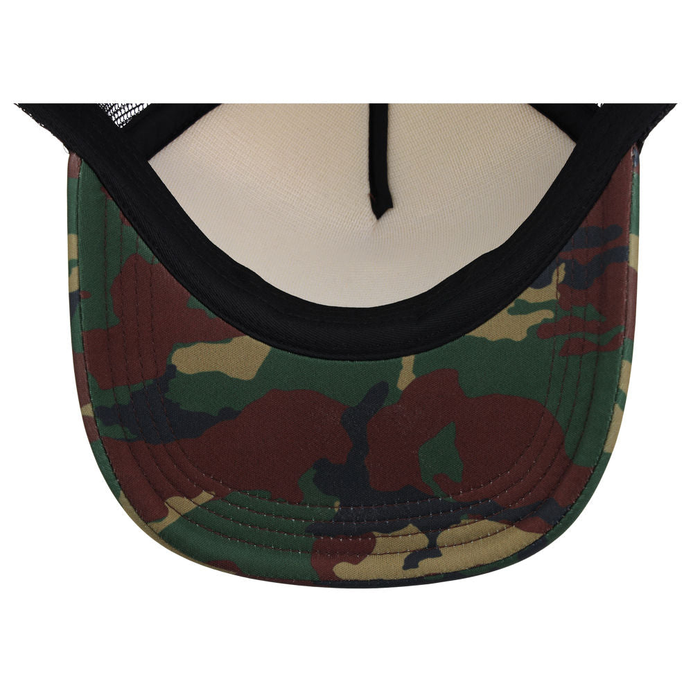 Crowns By Lids Screen Foam Trucker Cap - Camo