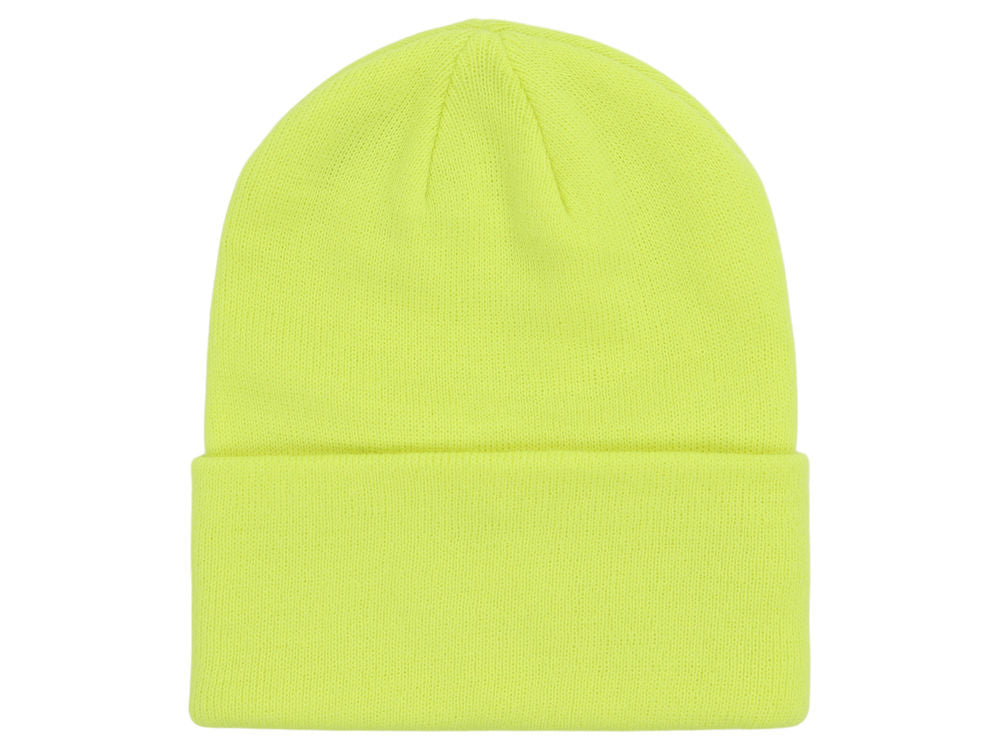 Crowns By Lids Turnover Cuff Knit - Yellow