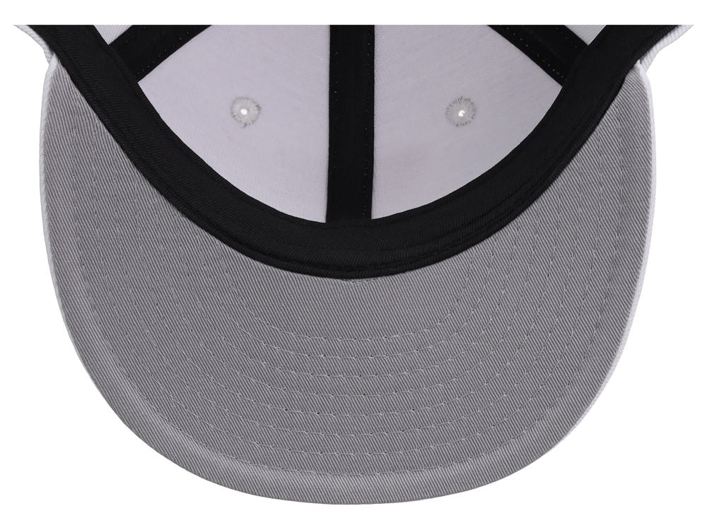 Crowns By Lids Youth Dime Snapback Cap - White