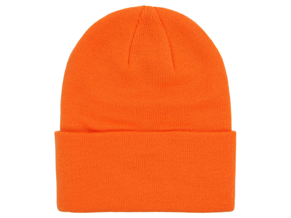 Crowns By Lids Turnover Cuff Knit - Orange
