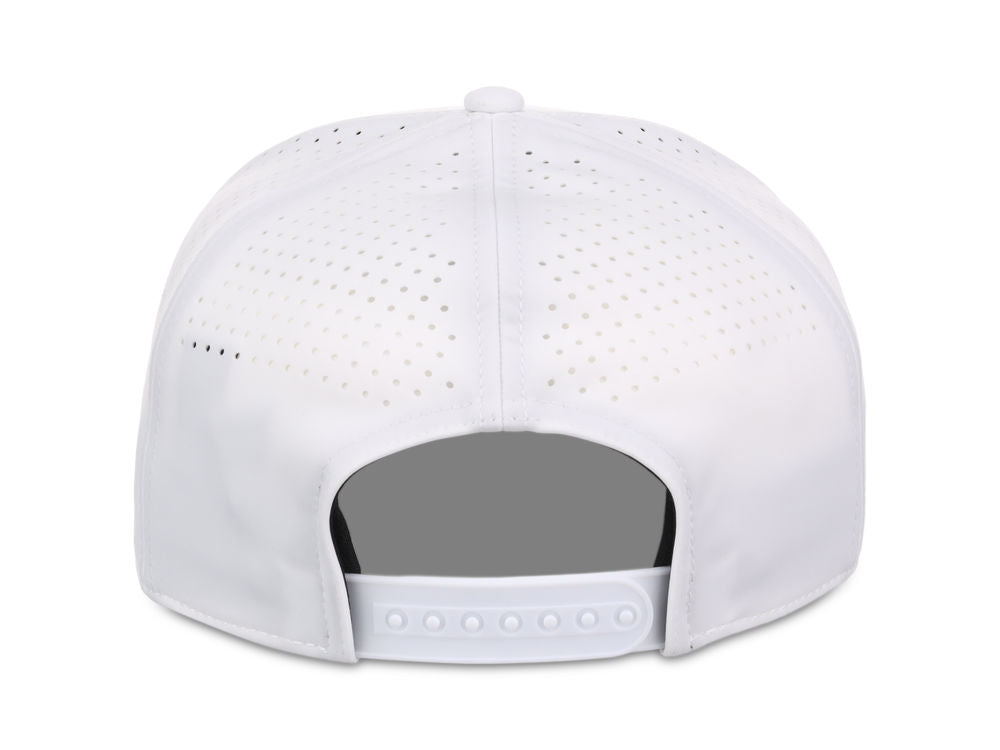 Crowns By Lids Driver 6-Panel Tech Cap - White