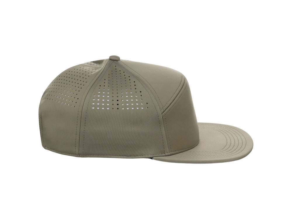 Crowns By Lids Driver 6-Panel Tech Cap - Olive