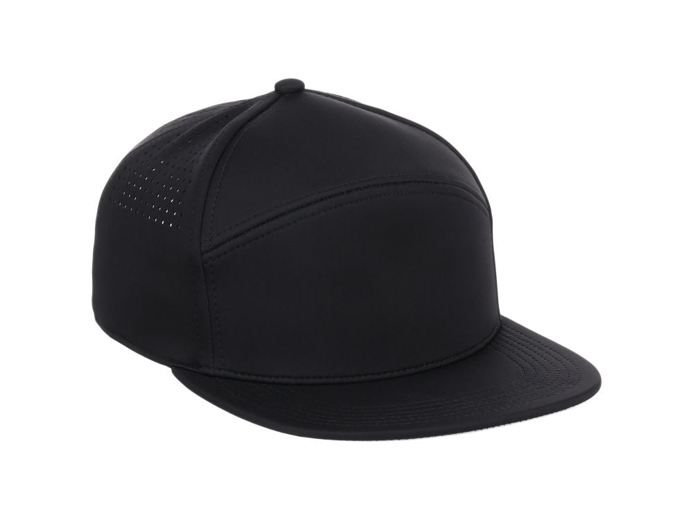 Crowns By Lids Driver 6-Panel Tech Cap - Black