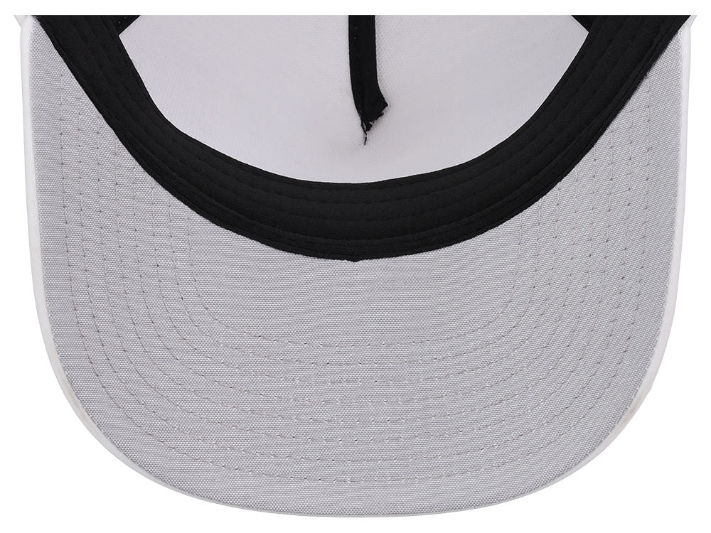 Crowns By Lids Tee Box 5-Panel Tech Cap - White