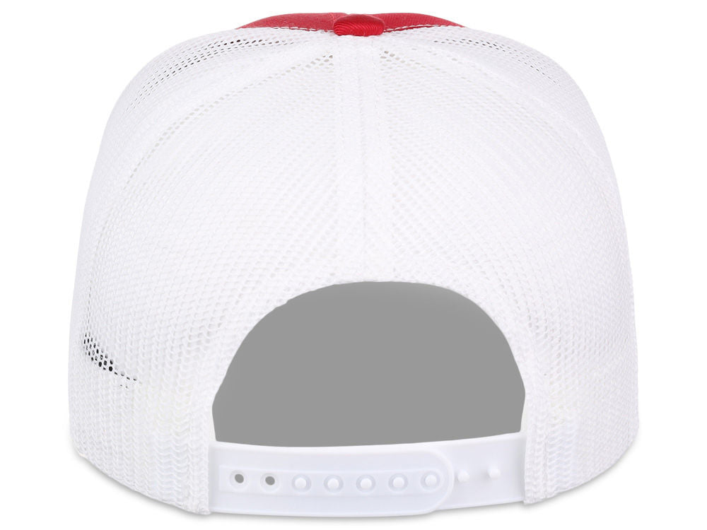 Crowns By Lids Slam Dunk Trucker Cap - Red/White