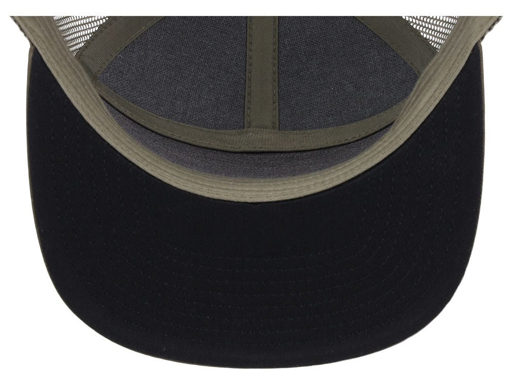Richardson 168 7 Panel Trucker - Black/Camo