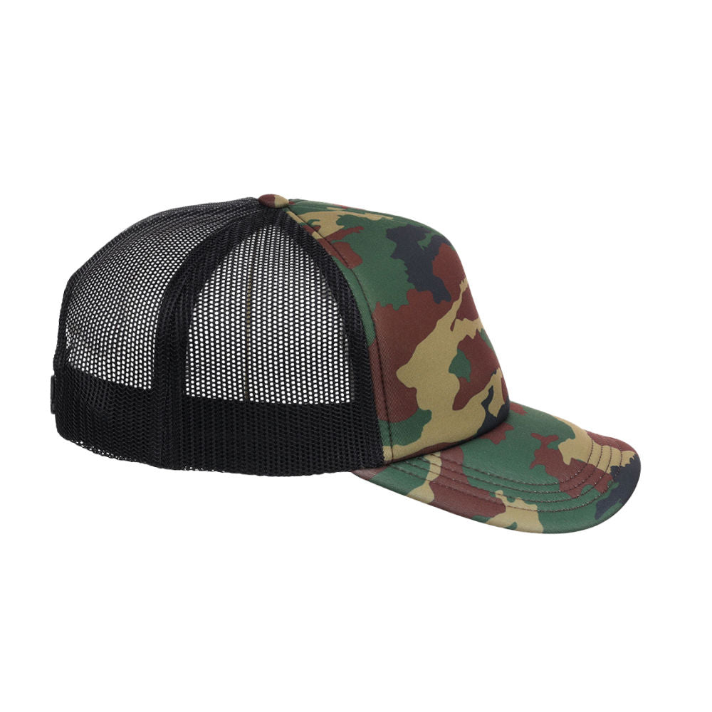 Crowns By Lids Screen Foam Trucker Cap - Camo
