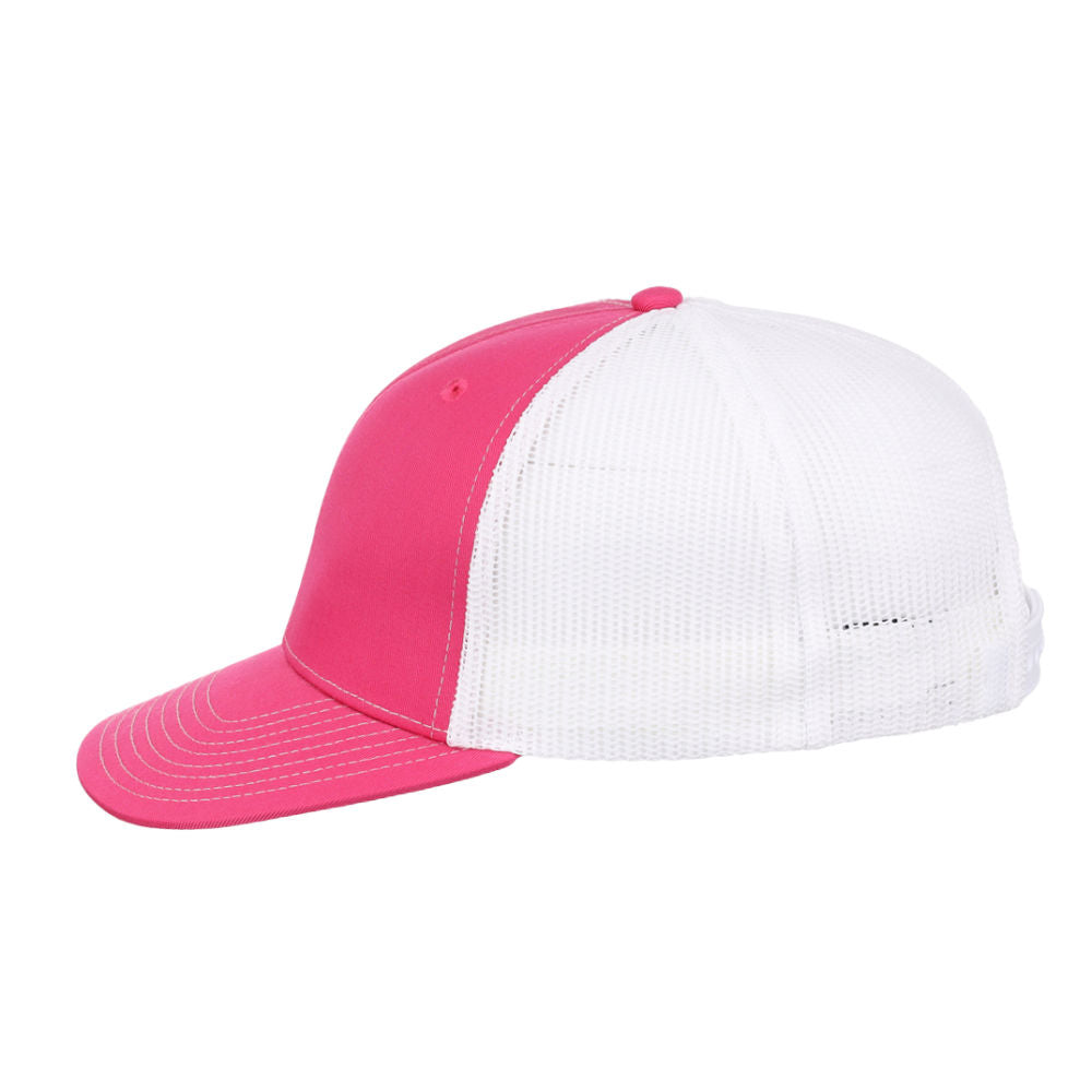 Crowns By Lids Slam Dunk Trucker Cap - Pink/White