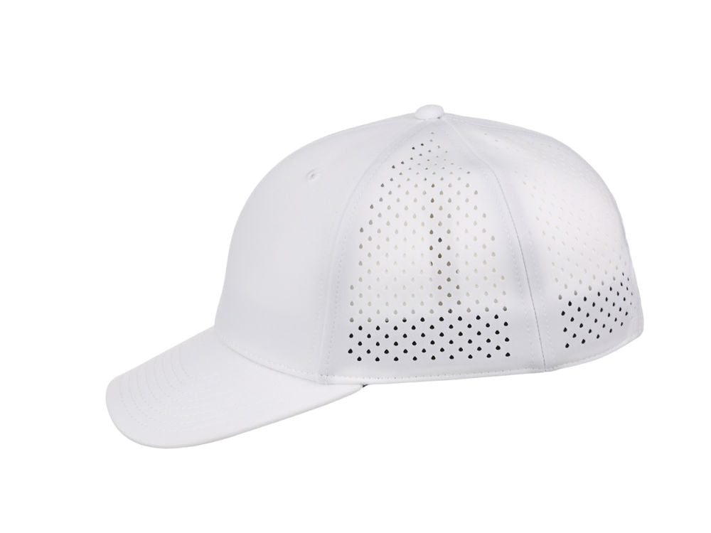 Crowns By Lids Clubhouse 6-Panel Tech Cap - White