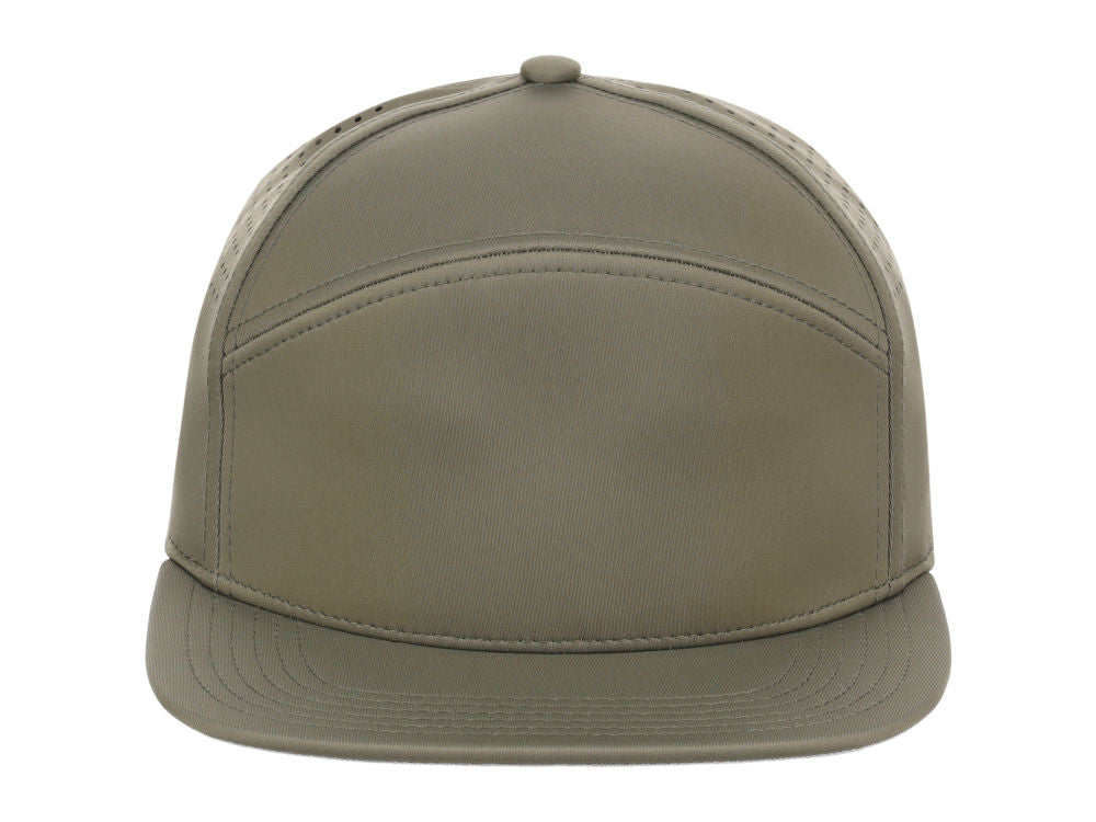 Crowns By Lids Driver 6-Panel Tech Cap - Olive