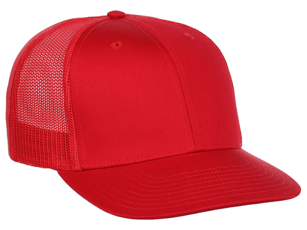 Crowns By Lids Slam Dunk Trucker Cap - Red/Red