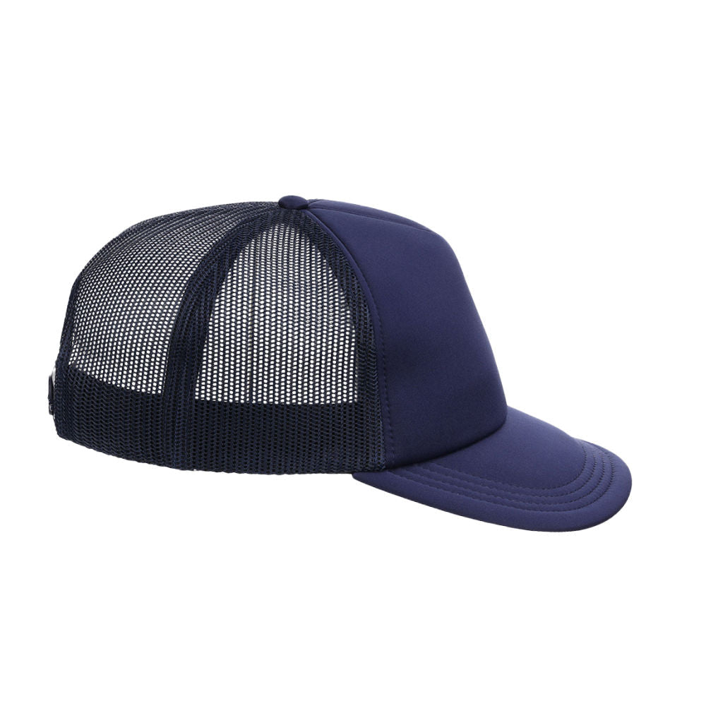 Crowns By Lids Screen Foam Trucker Cap - Navy/Navy
