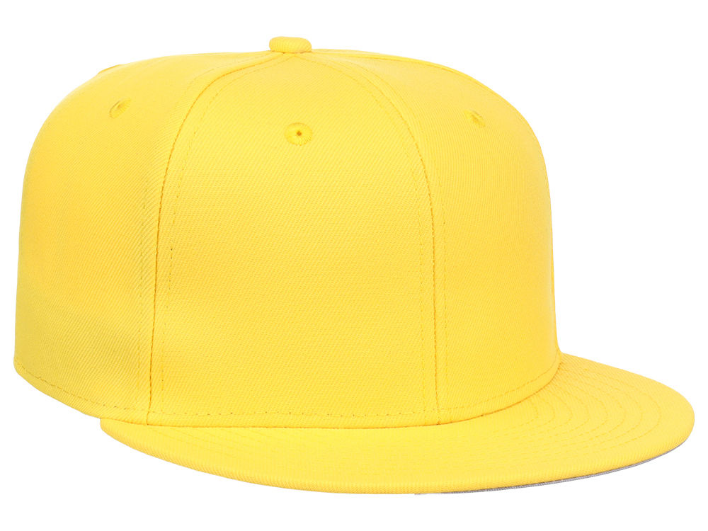 Crowns By Lids Full Court Fitted Cap - Gold