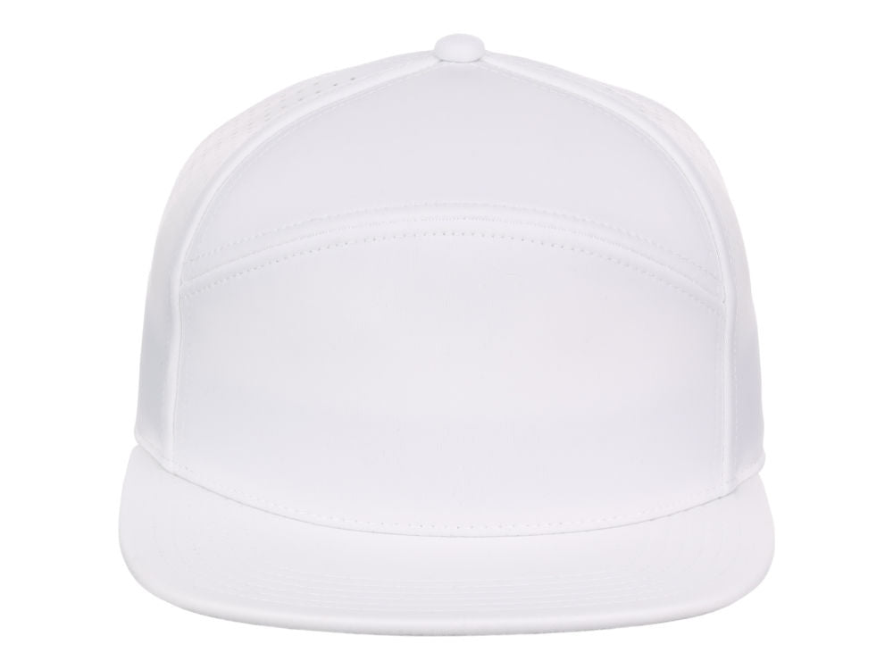 Crowns By Lids Driver 6-Panel Tech Cap - White