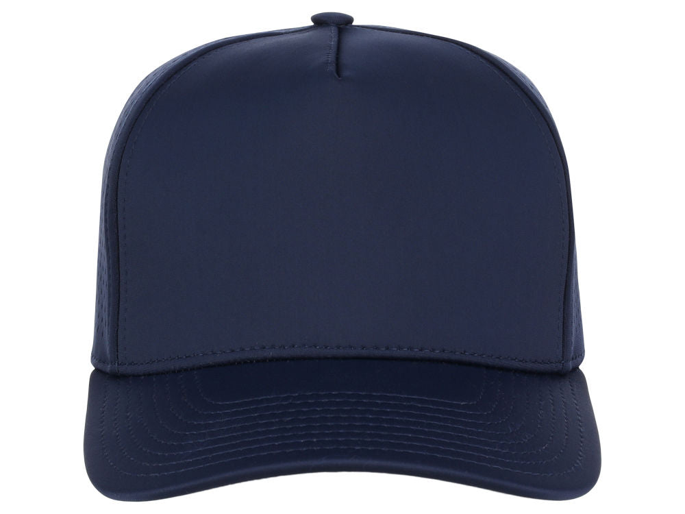 Crowns By Lids Tee Box 5-Panel Tech Cap - Navy