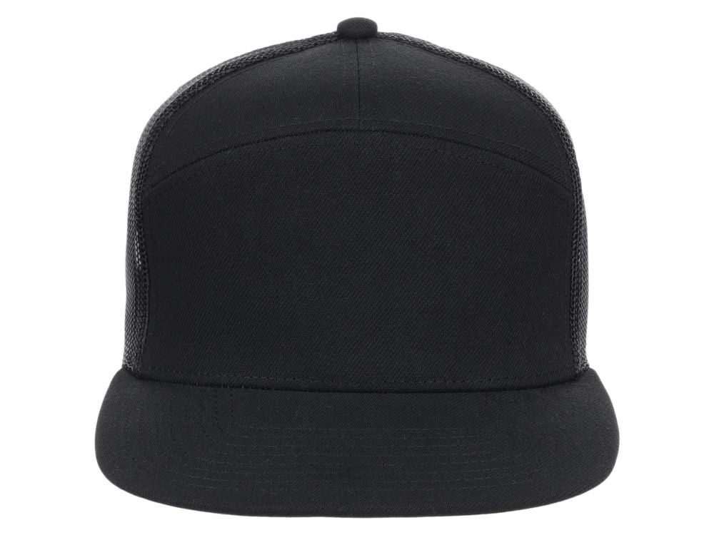 Crowns by Lids Birdie 7-Panel Trucker - Black