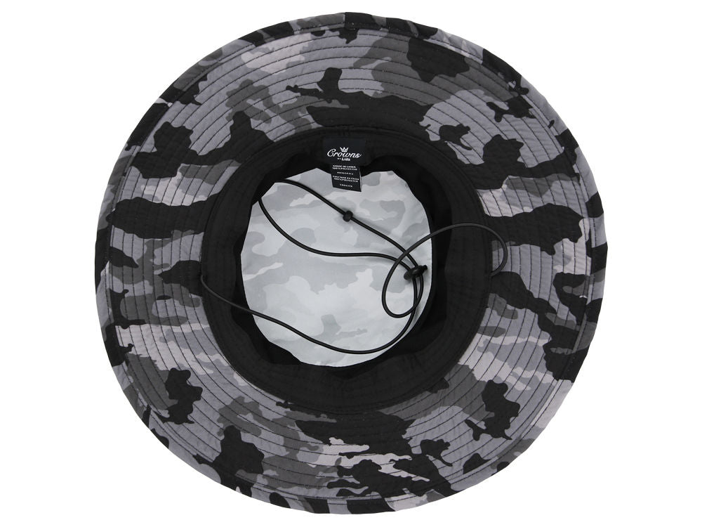Crowns By Lids Boonie - Black Camo