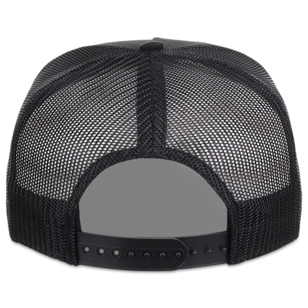 Crowns by Lids Essential 5-Panel Trucker - Black