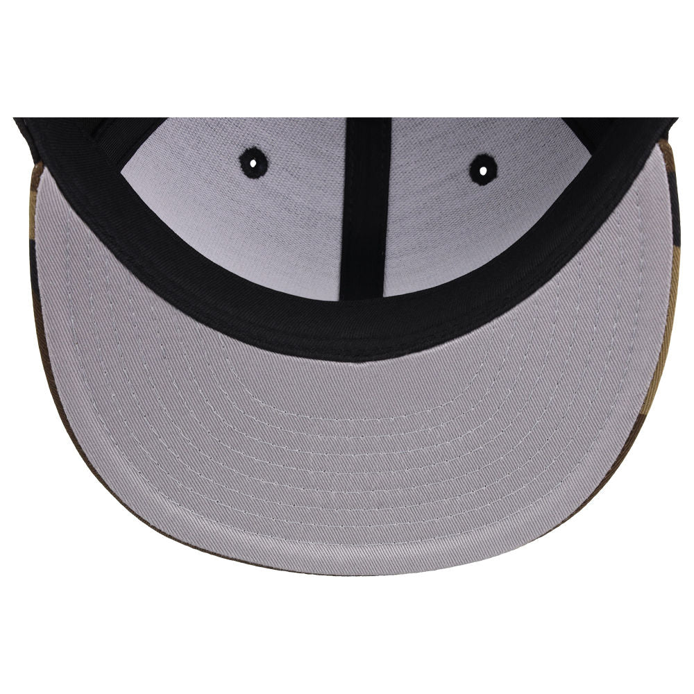 Crowns By Lids Dime Snapback Cap - Black/Camo