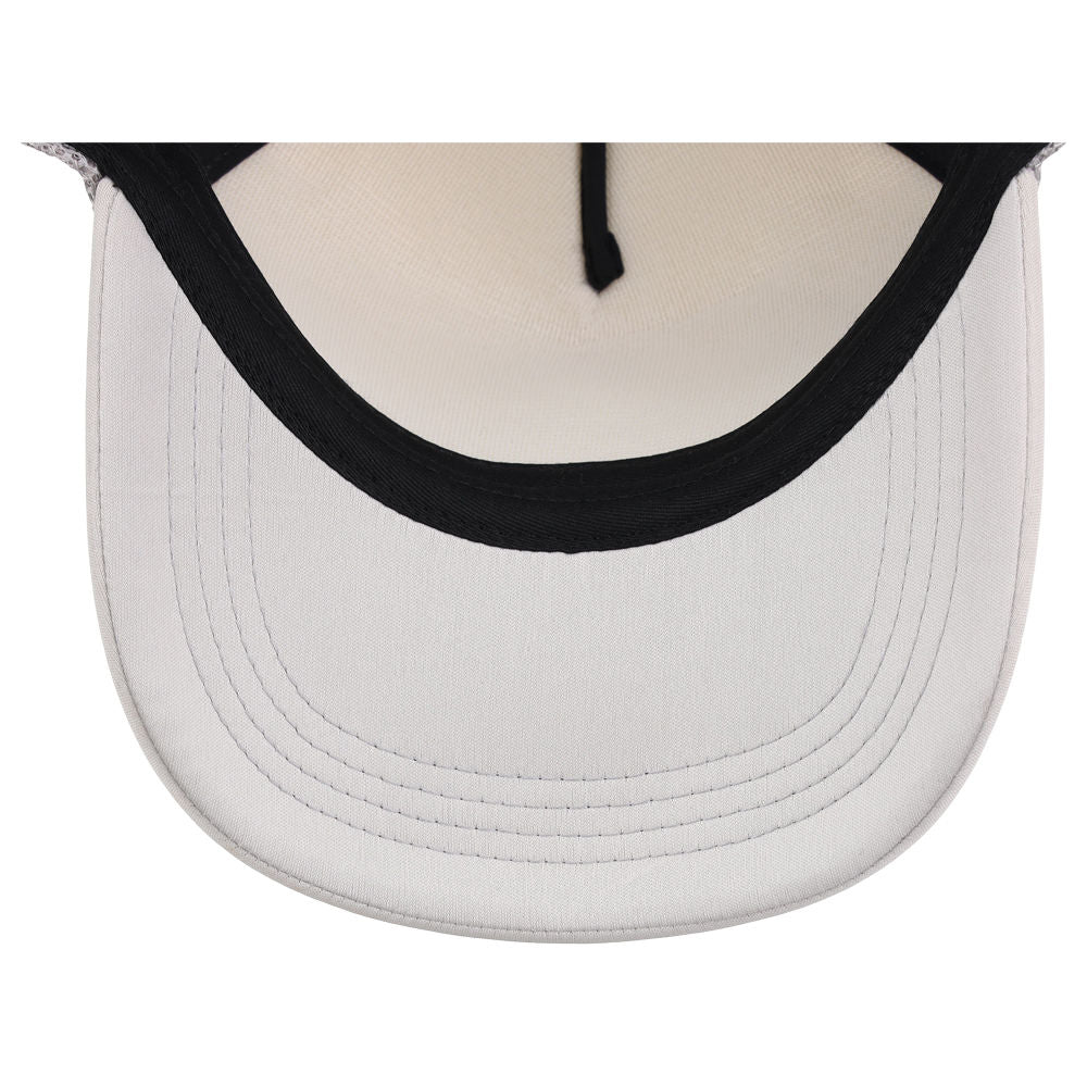Crowns By Lids Screen Foam Trucker Cap - Grey/Grey