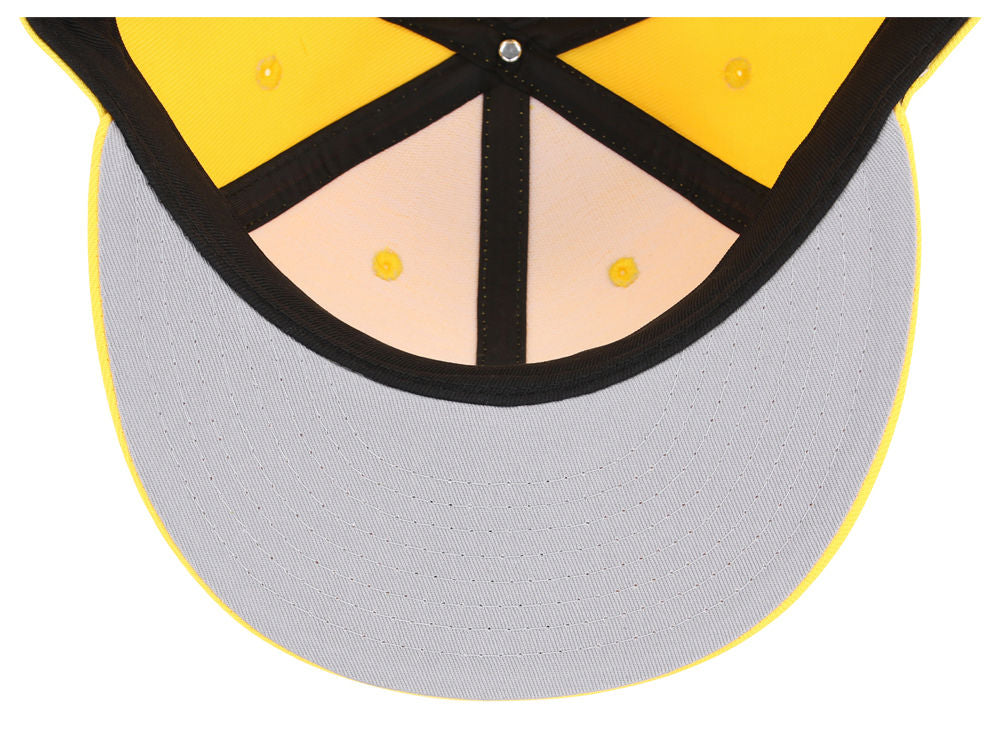 Crowns By Lids Full Court Fitted Cap - Gold
