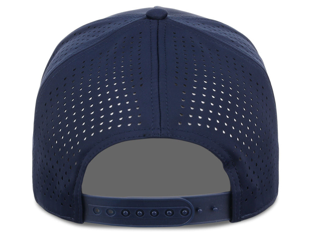 Crowns By Lids Tee Box 5-Panel Tech Cap - Navy