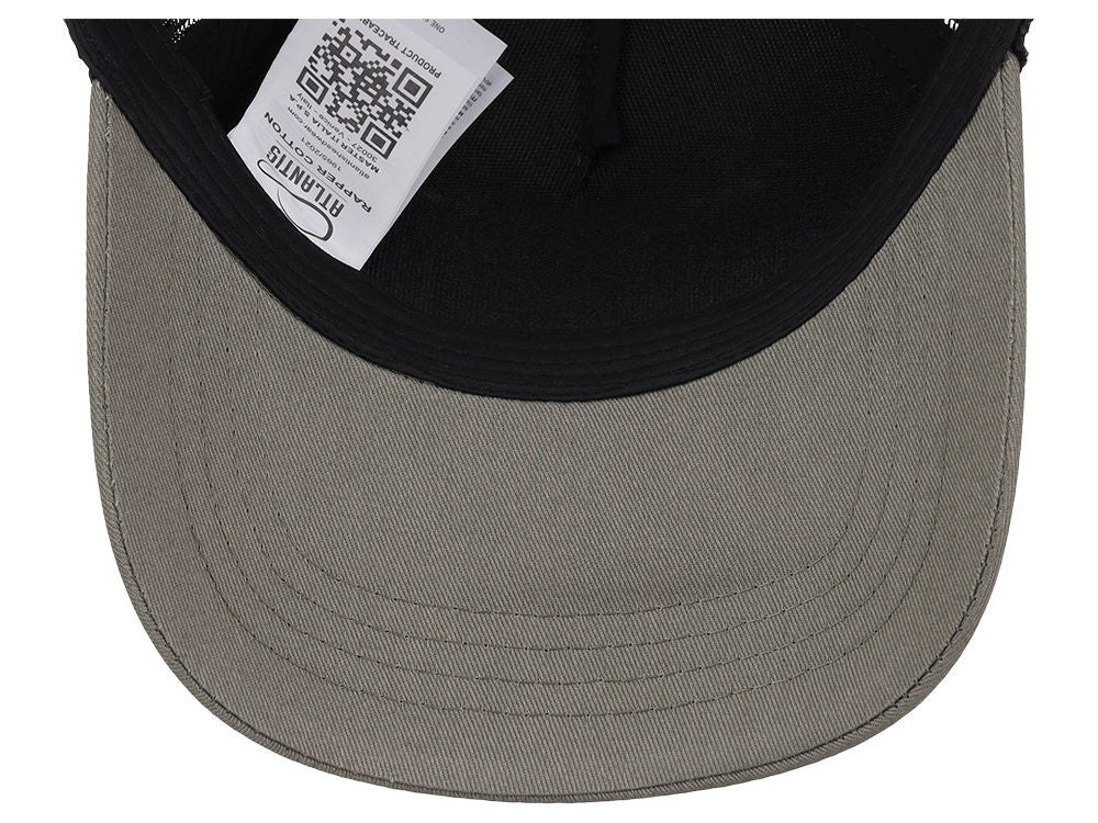 Atlantis Rapper 5-Panel Trucker Cap - Olive/Black
