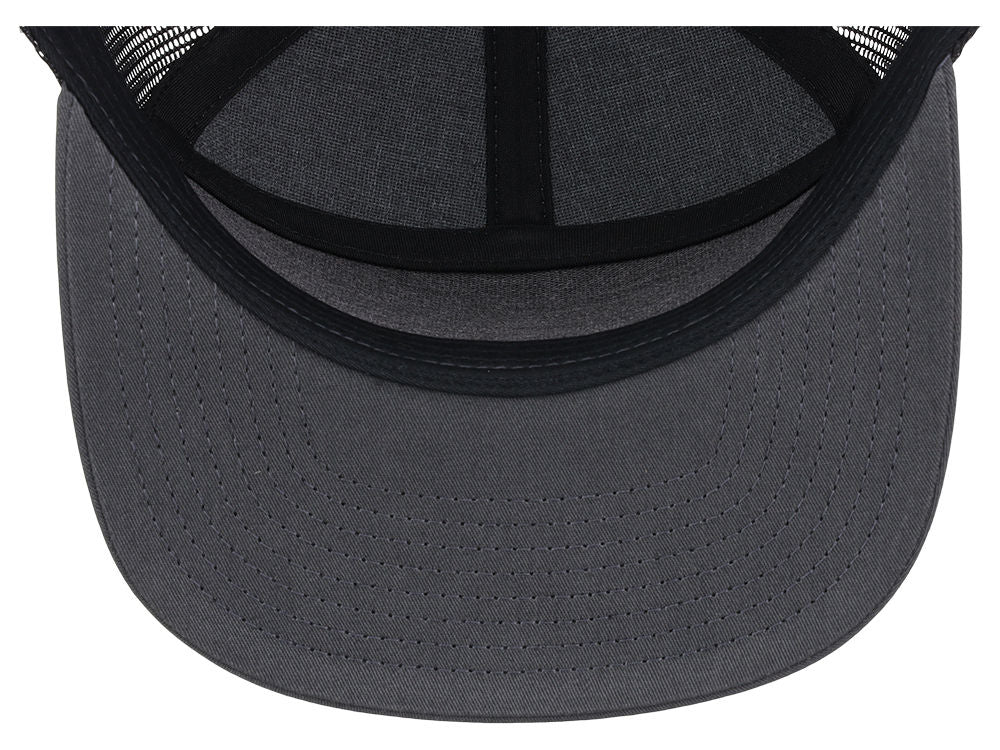 Richardson 168 7 Panel Trucker - Charcoal/Black