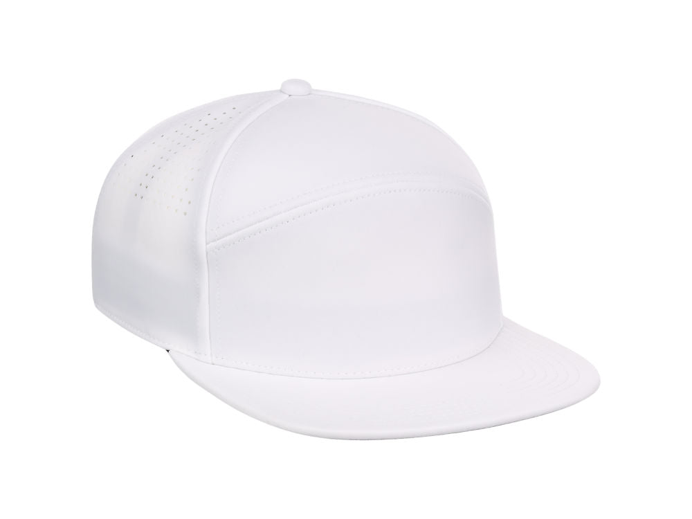 Crowns By Lids Driver 6-Panel Tech Cap - White